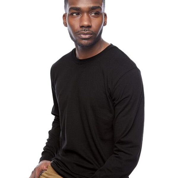 American Apparel - Fine Jersey Long Sleeve Tee Thumbnail