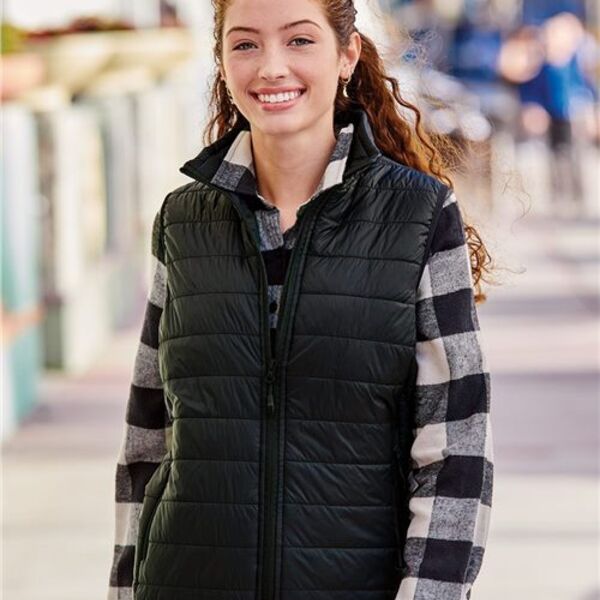 Independent Trading Co. - Women's Puffer Vest Thumbnail