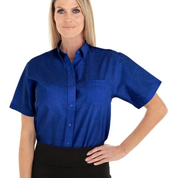 Van Heusen - Women's Oxford Short Sleeve Shirt Thumbnail