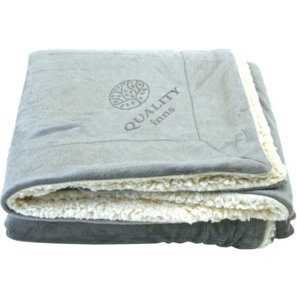 Micro-mink Sherpa Blanket Thumbnail