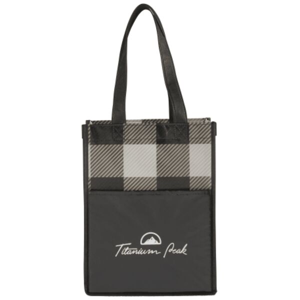 Buffalo Plaid NW Mini Gift Tote Thumbnail
