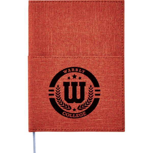 5"x 7" Canvas Pocket Refillable Notebook Thumbnail