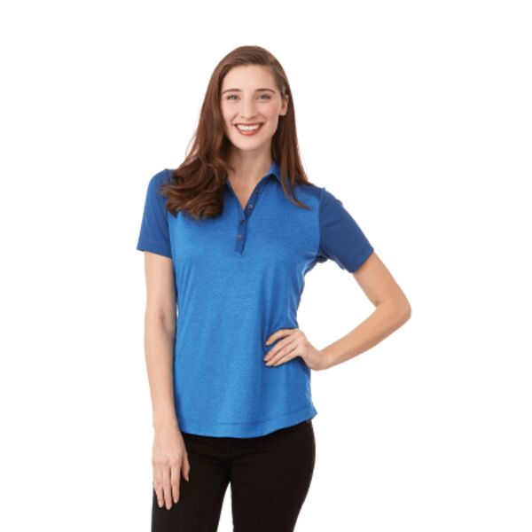 Women's SAGANO Short Sleeve Polo Thumbnail
